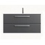Cezares Eco Тёмно-серый матовый 100 Тумба для раковины 45,7x100x50 см, Италия - фото 1