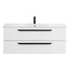 Cezares Eco ECO-CER-N-1200-2C-SO-BL Bianco Lucido  120 Тумба для раковины 45x119,8x50 см, Италия - фото 1
