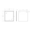 Cezares Interni CZR-SPC-INT-800-900-LED-TCH-WARM-BORO Брашированное золото 80 Зеркало 2,8x80x90 см, Италия - фото 7