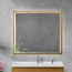 Cezares Interni CZR-SPC-INT-800-900-LED-TCH-WARM-BORO Брашированное золото 80 Зеркало 2,8x80x90 см, Италия - фото 2