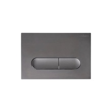 Cezares Liner LINER-BTN-GM Оружейная сталь Кнопка смыва 23x15 см, Италия - фото 1 - фото 1