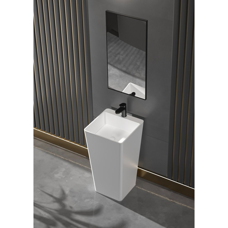 Cezares Liner Напольная Белая 45 Раковина 45x45x82 см, Италия - фото 1 Cezares Liner Напольная Белая 45 Раковина 45x45x82 см, Италия - фото 1