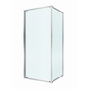 Cezares Lux A-FS-1-90-C-CR Прозрачное стекло / Профиль Хром 90х90