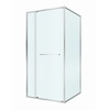 Cezares Lux A-FS-11-100-C-CR Прозрачное стекло / Профиль Хром 100х100