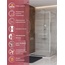 Cezares Lux AH-FS-11-110/80-C-CR Прозрачное стекло / Профиль Хром 110х80 Душевой уголок 80x110x195 см, Италия - фото 2 Cezares Lux AH-FS-11-110/80-C-CR Прозрачное стекло / Профиль Хром 110х80 Душевой уголок 80x110x195 см, Италия - фото 2