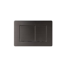 Cezares Molveno CZR-410C-GM Оружейная сталь Кнопка смыва 1,2x24x16 см, Италия - фото 1 - фото 1