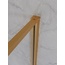 Cezares Plane Прозрачное стекло / Профиль Золото 100х100 Душевой уголок 100x100x195 см, Италия - фото 8