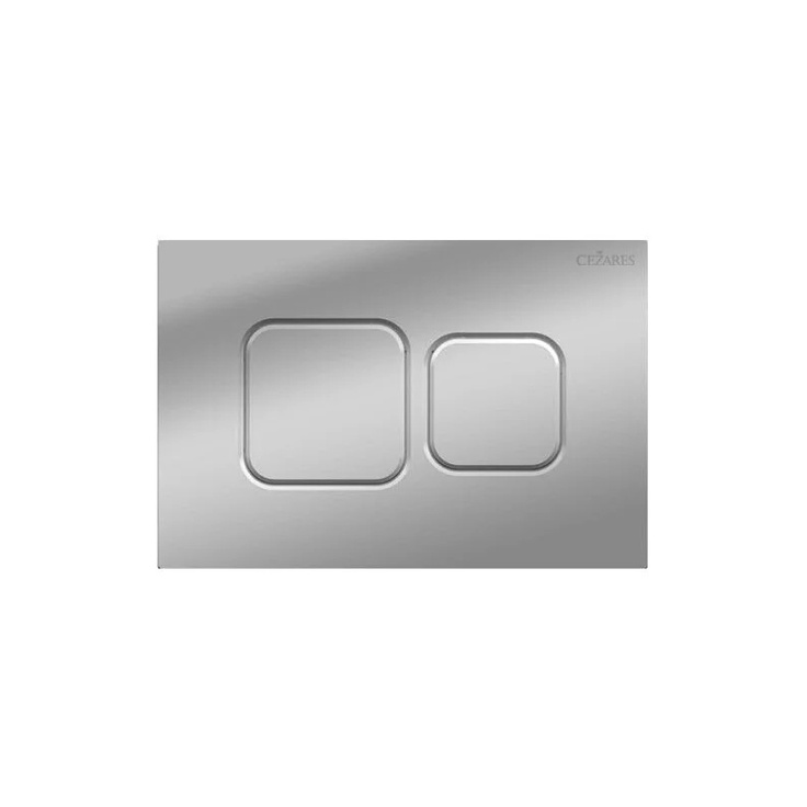 Cezares Pneumatic PN2-BTN-01 Хром Кнопка смыва 0,8x24x16,2 см, Италия - фото 1 Cezares Pneumatic PN2-BTN-01 Хром Кнопка смыва 0,8x24x16,2 см, Италия - фото 1