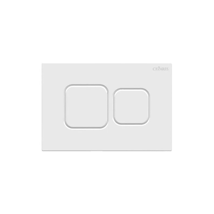 Cezares Pneumatic PN2-BTN-BL Белый Кнопка смыва 0,8x24x16,2 см, Италия - фото 1 Cezares Pneumatic PN2-BTN-BL Белый Кнопка смыва 0,8x24x16,2 см, Италия - фото 1