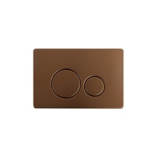 Cezares Relax 2 CZR-310R-BR Бронза брашированная Кнопка смыва 1,2x24x16 см, Италия - фото 1 - фото 1