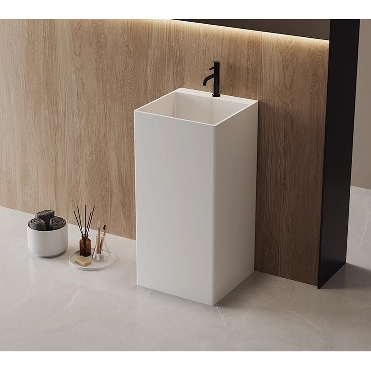 Cezares Slider Напольная Белая 40 Раковина 40x40x82 см, Италия - фото 1 Cezares Slider Напольная Белая 40 Раковина 40x40x82 см, Италия - фото 1