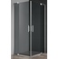 Cezares Slider Тонированное стекло / Хром 110х110 Душевой уголок 110x110x195 см, Италия - фото 1