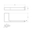 Cezares Slider SLIDER-PH1-01 Хром Держатель туалетной бумаги 7,2x17,4x2,6 см, Италия - фото 2