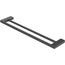 Cezares Slider SLIDER-THD-60-NOP Черный матовый (двойной) Полотенцедержатель 11,9x60x2 см, Италия - фото 1
