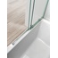 Cezares Stream STREAM-VFS-11-90/150-C-Cr 90х150 Шторка для ванны 90x150 см, Италия - фото 5