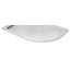 Cezares Tray AS-RH-120/80-100-SCR-L Белый 120х80 Экран для поддона 120x80x10 см, Италия - фото 1
