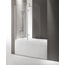 Cezares Eco ECO-O-V-11-120/140-C-Cr 120х140 Шторка для ванны 0,6x120x140 см, Италия - фото 1