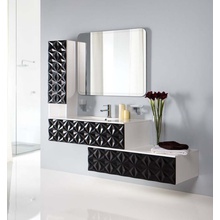 Cezares Lecce LC/BS1051.607 105 см Nero Opaco (черный матовый) Тумба для раковины 50x105,5x30 см, Италия - фото 1 - фото 1