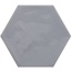Cifre Kane Hexagon Grey Настенная плитка 16x18 см, Испания, под камень  - фото 1