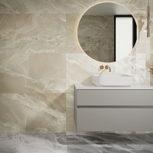 Cifre Mystica 60x120 см, керамогранит, Испания, под мрамор, глянцевая - фото интерьера 1 - фото 1
