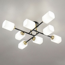 Citilux Генри CL130285 Люстра потолочная 79,5x79,5x18,5 см, Дания - фото 1 - фото 4