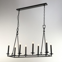 Citilux Маркиз CL471245 Люстра подвесная 102x36x192 см, Дания - фото 1 - фото 2