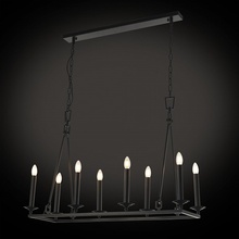 Citilux Маркиз CL471245 Люстра подвесная 102x36x192 см, Дания - фото 1 - фото 4