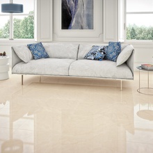 Глянцевая коричневая плитка для пола - фото 1