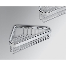 Colombo Design Basic B2732.CR Угловая Хром Полка 12x20x4,5 см, Италия - фото 1 - фото 2