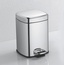 Colombo Design Black&White B9211.CR Нержавеющая сталь (полированная) 5L Мусорное ведро 27x20x29,5 см, Италия - фото 2