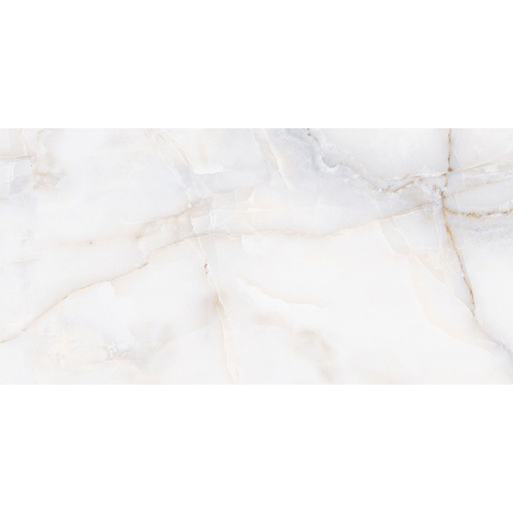 Colori Viva Splendida Onix White Glossy Керамогранит 60x120 см, Индия, под мрамор - фото 1