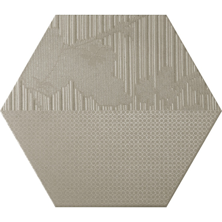 Colorker Solid 215425 Taupe Decorado Hexagon 3D Керамогранит 34,4x39,7 см, Испания - фото 1