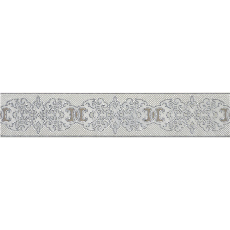 Colorker Odyssey 219282 Ares Silver Бордюр 11,5x58,5 см, Испания, под обои  - фото 1