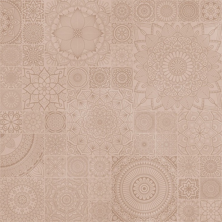 Colortile 60х60 Mandala Desert Palm Керамогранит 60x60 см, Индия, под обои  - фото 1