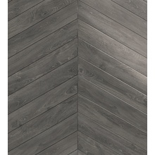 Creanza Burmese CH-RT03 Dark Grey Керамогранит 8x45 см, Индия, под дерево - фото 1 - фото 1