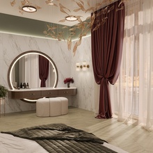 Creanza Sunwood 8x45 см, керамогранит, Индия, под дерево - фото интерьера 1 - фото 1