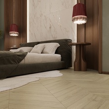 Creanza Sunwood 8x45 см, керамогранит, Индия, под дерево - фото интерьера 1 - фото 4