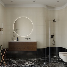 Creto Aquarelle 5,8x24 см, керамика, Россия, ничего - фото интерьера 1 Creto Aquarelle 5,8x24 см, керамика, Россия, ничего - фото интерьера 1 - фото 1