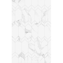 Creto Purity 00-00-5-09-00-01-2628 Mosaic White Настенная плитка 25x40 см, Россия, под мрамор - фото 1 - фото 1