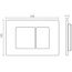 Ctesi Steel BK0202140/1 Брашированное золото Кнопка смыва 1,7x24,5x16,5 см, Португалия - фото 2