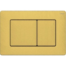 Ctesi Steel BK0202140/1 Брашированное золото Кнопка смыва 1,7x24,5x16,5 см, Португалия - фото 1 - фото 1