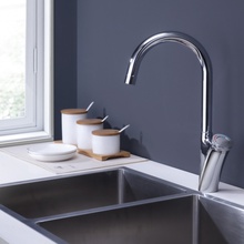 D&K Bayern.Alfeld DA1482401 Для кухни Хром Смеситель 20x10,2x37,6 см, для кухонной мойки, Германия - фото 1 - фото 3