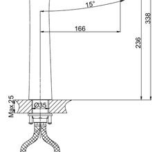 D&K Venice Baciano DA1032056 Для раковины белый / хром Смеситель 20,8x5,2x33,8 см, для раковины, Германия - фото 1 - фото 4