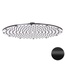 Daniel A59515 Чёрный матовый Ø35 Верхний душ 35x35x6 см, Италия - фото 1 Daniel A59515 Чёрный матовый Ø35 Верхний душ 35x35x6 см, Италия - фото 1