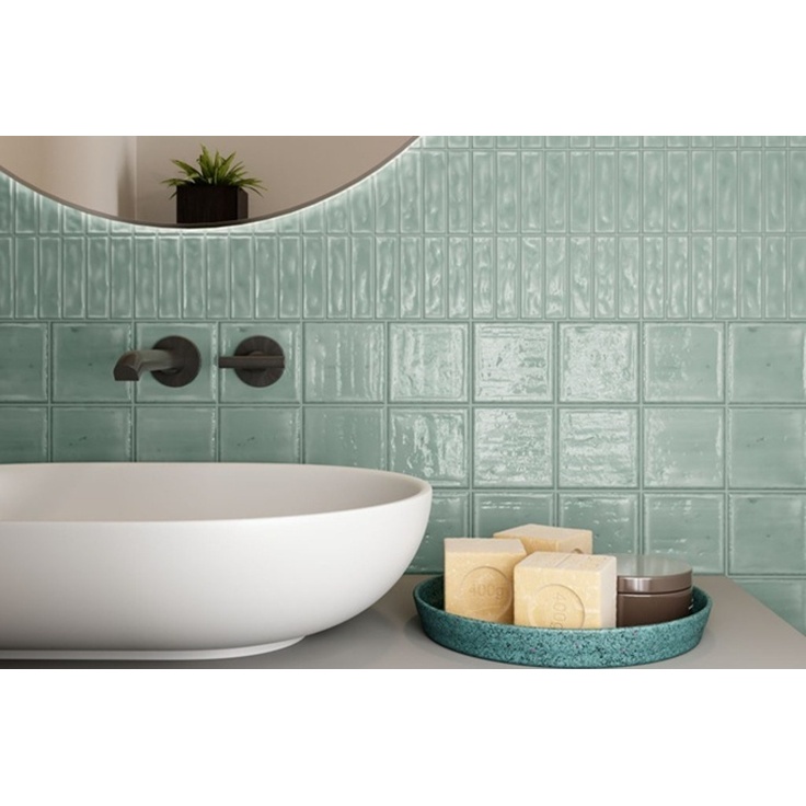 Noa-Sticks Noa White 20x20 настенная плитка от Dar Ceramics купить