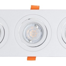 DeMarkt Прайм 5 850013103 Встраиваемый светильник 25,7x9,2 см, Германия - фото 1 - фото 2