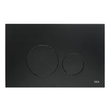 DEA Design Single DD3732 MB Чёрный матовый Кнопка смыва 2,8x23,6x15,2 см, Италия - фото 1 - фото 1
