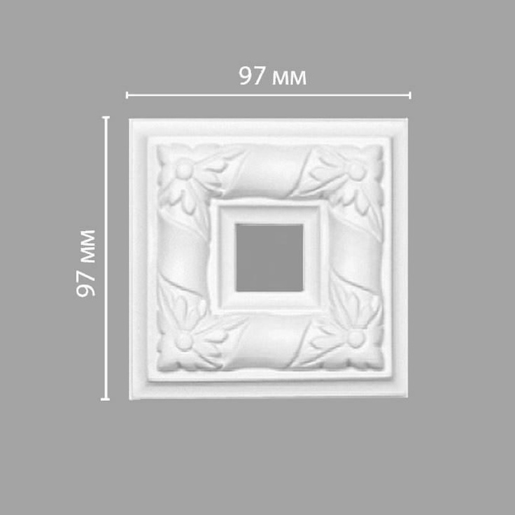 Decomaster DP-8051 D Декоративный элемент 10x10x2,5 см, Китай - фото 1 Decomaster DP-8051 D Декоративный элемент 10x10x2,5 см, Китай - фото 1