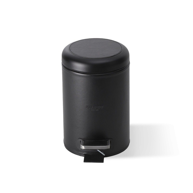 Decor Walther Brownie 0939560 С педалью Чёрный матовый 7л. Мусорное ведро 24x17x26 см, Германия - фото 1 Decor Walther Brownie 0939560 С педалью Чёрный матовый 7л. Мусорное ведро 24x17x26 см, Германия - фото 1