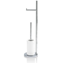 Decor Walther Porzellan DW6700 0838400 Хром | Белый Стойка 17x17x74 см, Германия - фото 1 Decor Walther Porzellan DW6700 0838400 Хром | Белый Стойка 17x17x74 см, Германия - фото 1 - фото 1